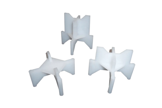 Exposed Aggregate Chairs - mesh spacers, precast accessories, rebar spacers