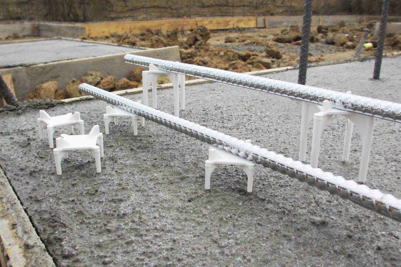 High-Flow Rebar Chairs - precast accessories, rebar spacers